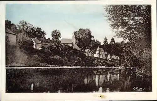 Ak Condat sur Vezere Dordogne, Bords de la Vezere