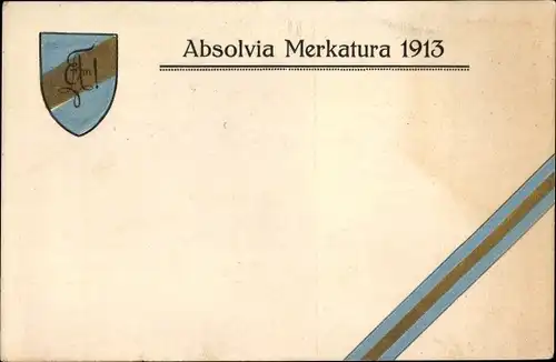 Studentika Ak Absolvia Merkatura 1913