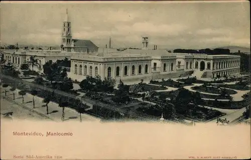 Ak Montevideo Uruguay, Manicomio