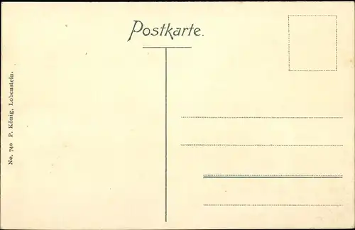 Ak Geroldsgrün im Frankenwald Oberfranken, Forsthaus Langenau