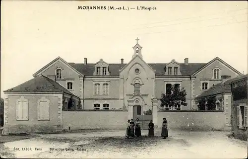 Ak Morannes Maine et Loire, L'Hospice