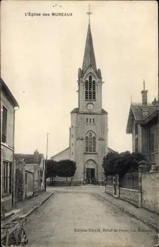 Ak Les Mureaux Yvelines, L'Eglise