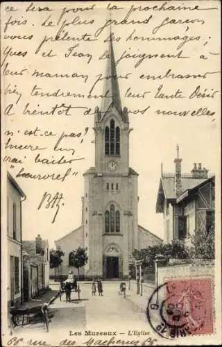 Ak Les Mureaux Yvelines, L'Eglise