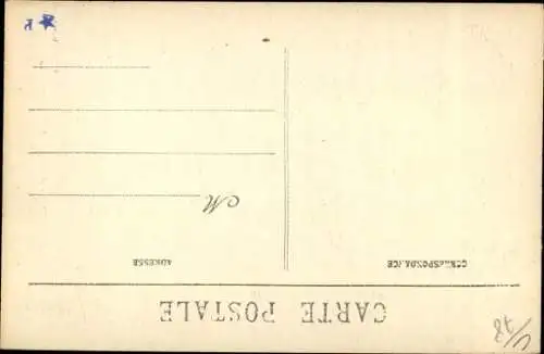 Ak Montfort l'Amaury Yvelines, Croix Montgomery