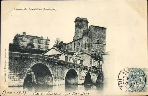 Ak Bourdeilles Dordogne, Le Chateau