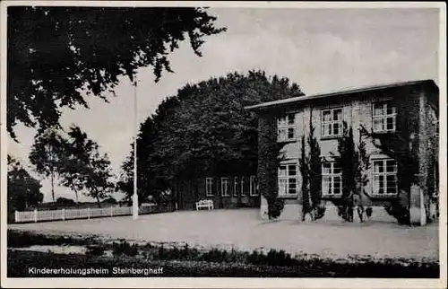 Ak Steinberghaff Steinberg Schleswig Holstein, Kindererholungsheim Steinberghaff