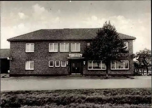 Ak Klein Lessen Sulingen, Thiermann's Gasthaus
