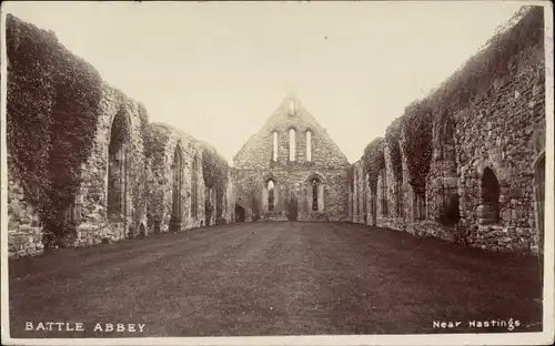 Ak Battle South East England, Abbey, Ruins