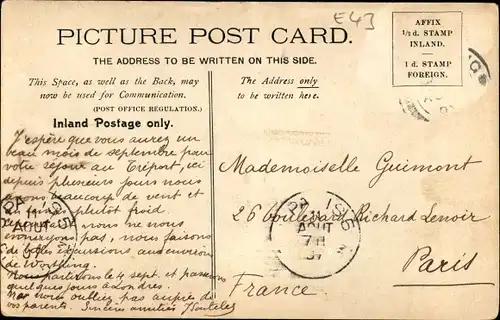 Ak Worthing England, South Street, Church