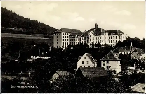 Ak Tuttlingen Baden Württemberg, Bezirkskrankenhaus