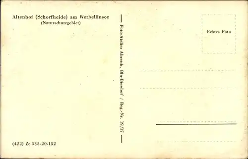 Ak Altenhof Schorfheide am Werbellinsee, Ruderpartie auf dem See