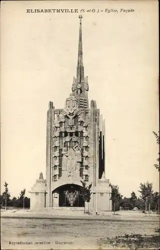Ak Elisabethville Yvelines, L'Eglise
