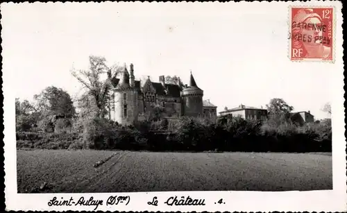 Ak Saint Aulaye Dordogne, Le Chateau