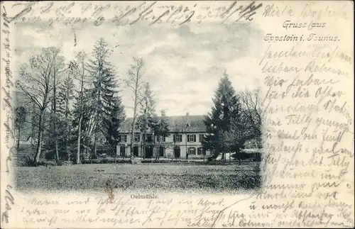 Ak Eppstein im Taunus, Blick zur Oelmühle