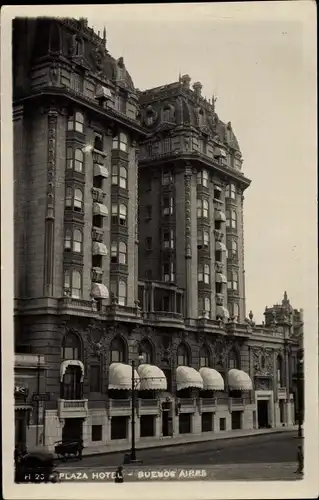 Ak Buenos Aires Argentinien, Plaza Hotel