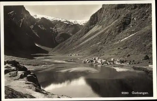 Ak Gudvangen Norwegen, Panorama