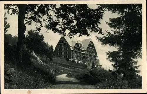 Ak Braunwald Kanton Glarus, Hotel Alpenblick