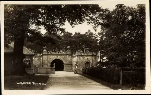 Ak Welbeck East Midlands, Welbeck Tunnel, Tor
