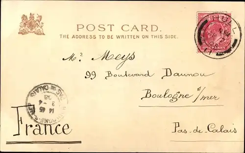 Ak Ilfracombe Devon, View from the Capstone