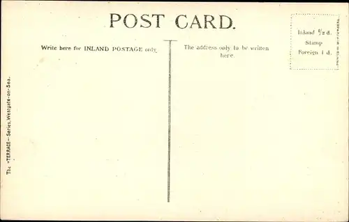 Ak Westgate on Sea South East England, St. Mildred's Bay