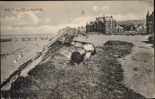 Ak Cromer East of England, West Cliff