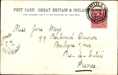 Ak Kingston upon Hull Yorkshire, Dock Offices and Wilberforce Monument