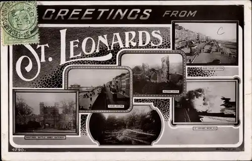 Ak St Leonards on Sea Hastings South East England, Stadtansichten, Battle Abbey Gateway