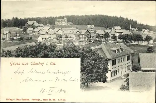 Ak Oberhof Thüringer Wald, Totale