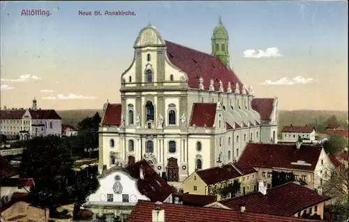 Ak Altötting in Oberbayern, Neue St. Annakirche