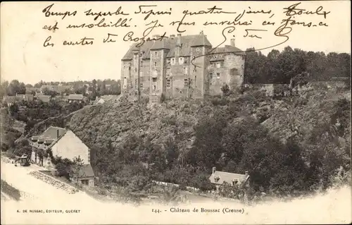 Ak Boussac Creuse, Le Chateau