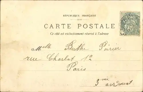 Ak Crouzaut Creuse, Pont de Brigand sur la Creuse