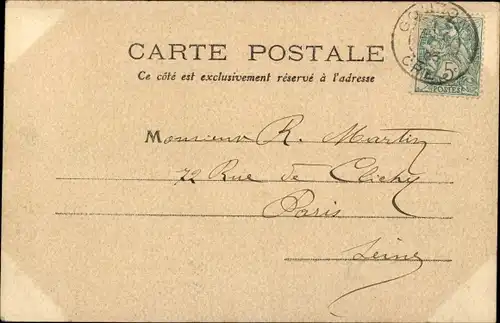 Ak Crozant Creuse, Pont sur la Creuse et la Vallee