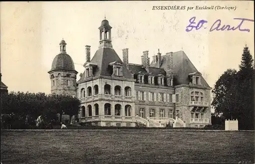 Ak Essendieras Dordogne, Le Chateau