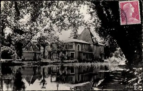 Ak Saint Aulaye Dordogne, Le Moulin