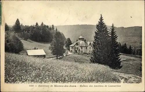 Ak Morez de Jura, Maison des Ancetres de Lamartine