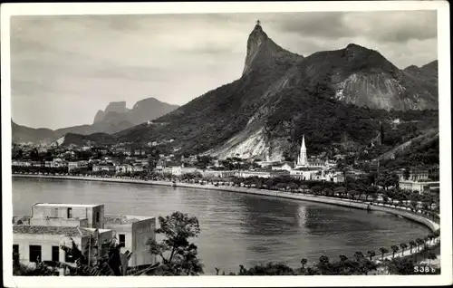 Ak Rio de Janeiro Brasilien, Botafago Bucht