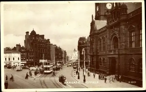 Ak Sheffield Yorkshire England, Fargate