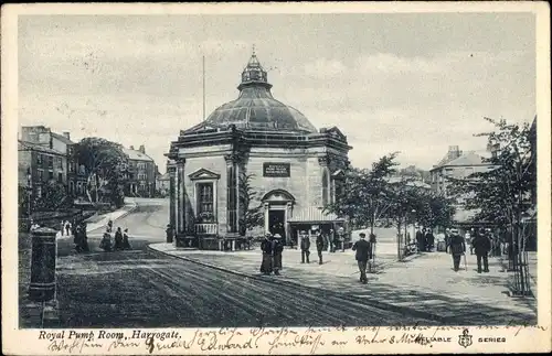 Ak Harrogate Yorkshire England, Royal Pump Room