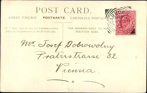 Ak Scarborough North Yorkshire, The Spa Promenade