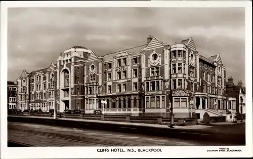 Ak Blackpool North West England, Cliffs Hotel