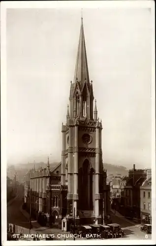 Ak Bath Somerset South West England, St. Michael's Church