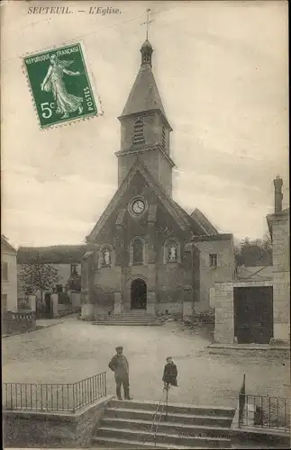 Ak Septeuil Yvelines, L'Eglise