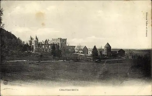 Ak Creuse Frankreich, Chateau de Chateaubrun