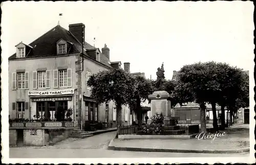 Ak Bonnat Creuse, Monument aux Morts