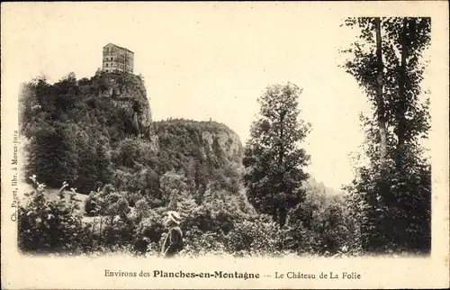 Ak Les Planches en Montagne Jura, Le Chateau de La Folie