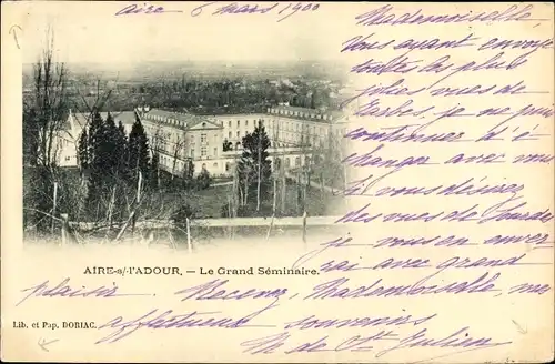 Ak Aire sur l'Adout Landes, Le Grand Seminaire