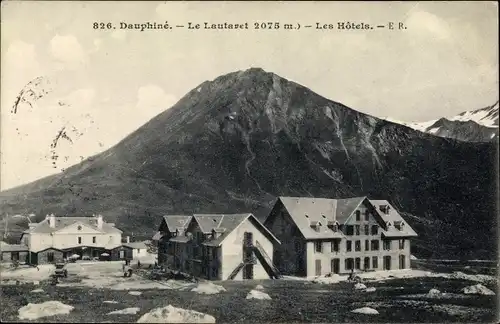 Ak Isere Frankreich, Le Lautaret, Les Hotels