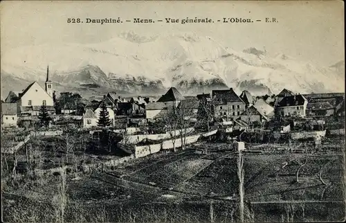 Ak Mens Isere, Vue generale, L'Oblou