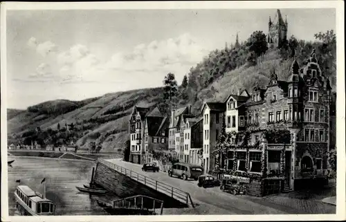 Ak Cochem an der Mosel, Hotel Zum Landsknecht, Künstler- und Dichterheim