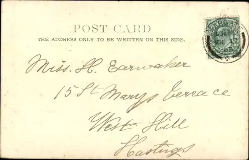 Ak Margate South East England, The Harbour